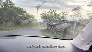 Watch Danyel Mast pound young stud's big cock in public with her curvy Colombian pussy