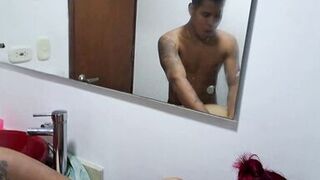 Stepson can't resist curvy Latina stepmom's big tits & ass - 2 image