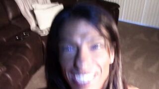 Watch Sexual Alexis tease and humiliate with her big clit and strap on - 10 image