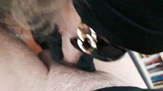 Laura On Heels & The Throater preview their MILF deep throat skills with cumshot - 11 image