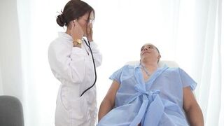 Naughty Ashley Sanz gets her tight pussy and round ass creamed by Doctor Harold Scott in hot roleplay - 4 image