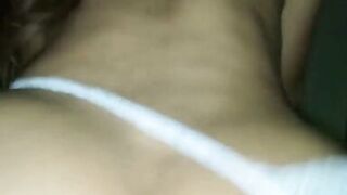 Watch JhonPerv & Alexa Milf ride hard on a huge hard cock in tight thongs - 9 image