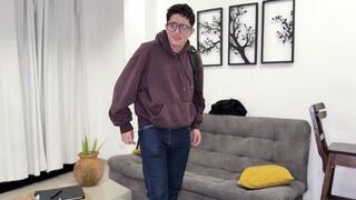 Stepmom Stella Osorio catches stepson and busts him with her massive tits - 5 image