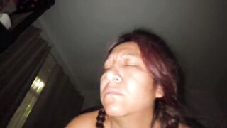 Mamba Negra and Lord Mamba's massive natural tits & asses get a real dark pounding in POV - 6 image