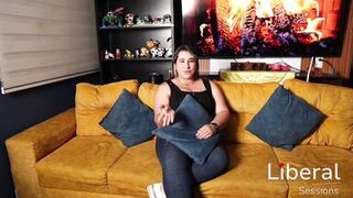 Watch Fernanda Milf's perfect tits bounce as she rides Mvstery Guy's hard cock in hot amateur video - 2 image