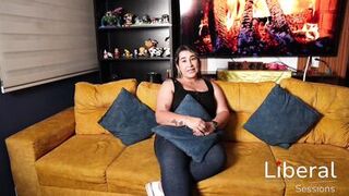 Watch Fernanda Milf's perfect tits bounce as she rides Mvstery Guy's hard cock in hot amateur video - 3 image
