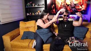 Watch Fernanda Milf's perfect tits bounce as she rides Mvstery Guy's hard cock in hot amateur video - 7 image