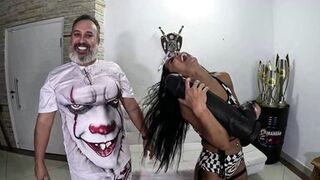 Bia Andrade and Maya Hyuga engage in dirty talk while taking a shower with Binho Ted - 6 image