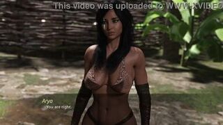 Yuri & Latina share steamy 3D hentai date with hung stranger - Yuri gets a mouthful! - 9 image
