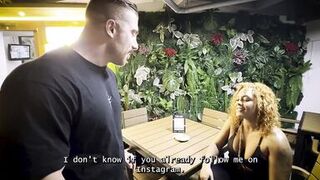 Watch Carla Morelli's Italian booty bounce on Vincenzo Davorio's hard cock as she takes it deep and hard - 3 image