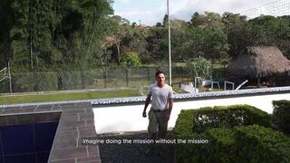 Curvy Colombian MILF Carla Morelli takes a hard pounding from Dani Clark while hubby's away!